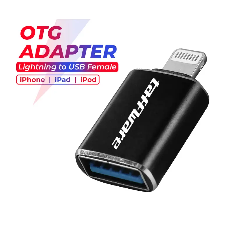 Taffware Lightning to USB Female OTG Adapter - NO14 0