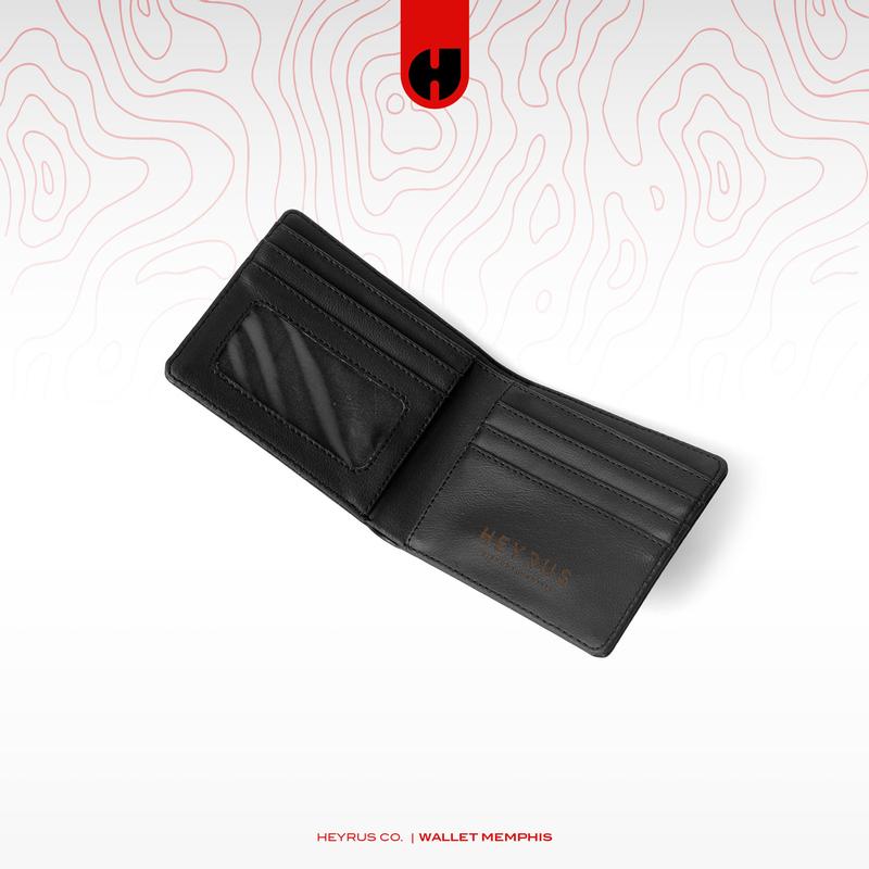 HEYRUS CO I Wallet Memphis Dompet Lipat Pria Uang Kartu 4