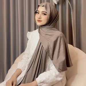 HIJAB  PASHMINA BASIC KAOS RAYON AIRFLOW ADEM RINGAN JATUH ANTI PUSING