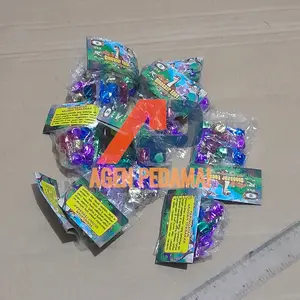 Dino Toys - Paket Hemat 5 Pack 60 pcs Mainan Bunyi Seru Dinosaurus Kecil Efek Bunyi Pop Kecil Aman untuk Anak-anak