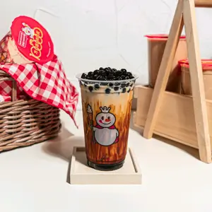 Mixue Brown Sugar Boba Milk Tea