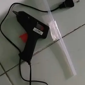 [PAKET HEMAT] Glue Gun AGRA Set - 1 Alat Lem Tembak + 5 Batang Refill Lem Bakar Lem Tembak