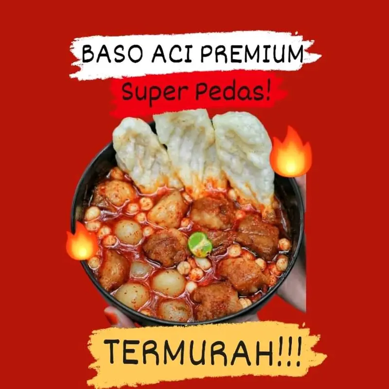 ECERAN BASO ACI PREMIUM PAKET SATUAN BOCI 6 PENTOL Food Instan bakso aci Bacil 4