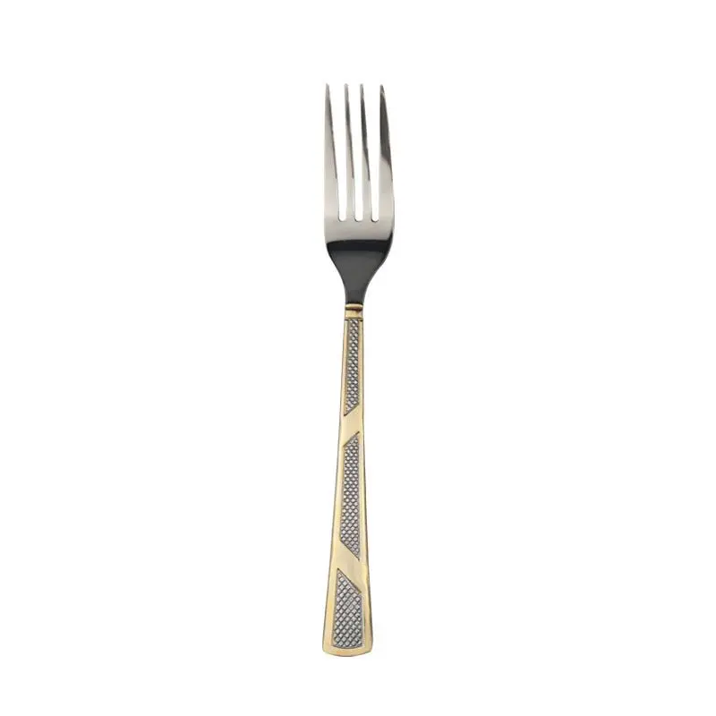 Sendok Makan Lapisan Gold 24 Karat / Sendok Makan Premium Super Tebal / Sendok Dan Makan Garpu Ala Korea / Pelarakan Makan Korea / Sendok Korea / Sendok Makan Set / Korean Cutlery Set 5