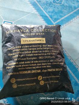 Product Review of Sania Dress by Mikhayla.Collection Swaroski Crinkle Sutra Pesta Remaja Wanita Muslim Airflow Kondangan Mewah Lebaran from V**2 1