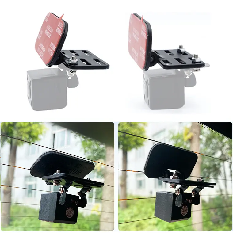 FUMALON 4-Pack Electrostatic Sticker & Adhesive Pads For 70mai Dash Cam M500 - View #3