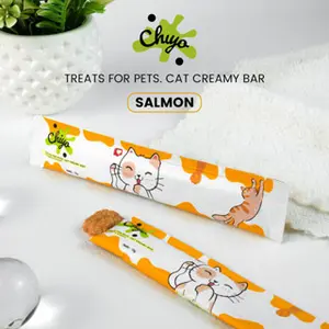 Chiyo Pet Strip Snack Kucing Penggemuk/Makanan Wet Cat Food Creamy Treats