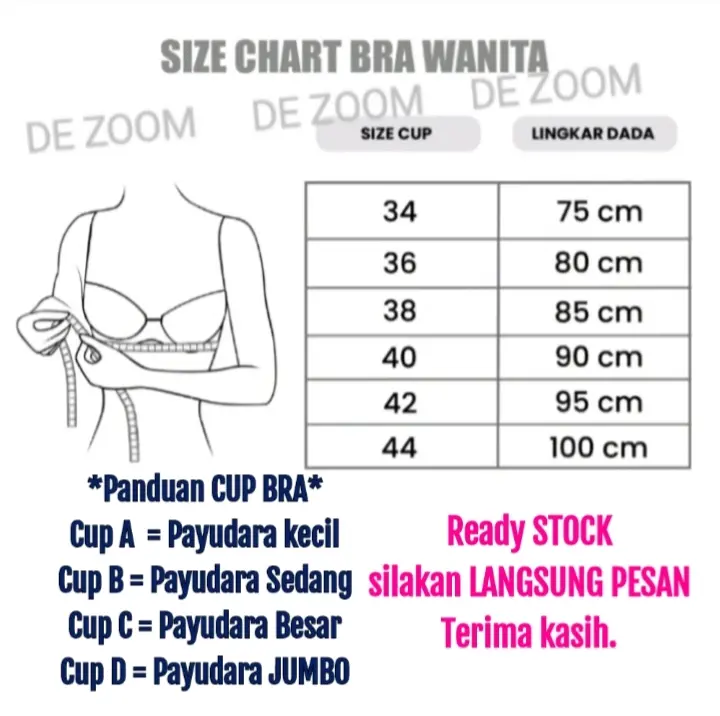Bh Sorex 17239 Kait 3 Cup C Busa Tipis Tanpa Kawat Bahan Nylon Full Cover Bra Nyaman Soft 3