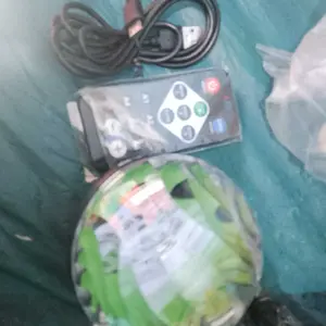 Lampu Tidur LED Proyektor + Remote - Lampu Hias Kamar Tidur Usb Hitam