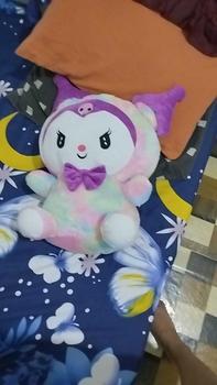 Product Review of Boneka kuromi pelangi sanrio ukuran jumbo 60cm lembut mewah kado ultah Anak Asli Dolls from m**9 0
