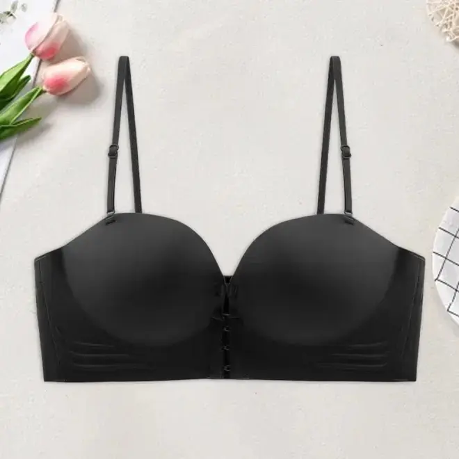 Áo Cup Ngực Yhewear Cài Trước 3 Móc Nâng Đẩy Ngực Không Lộ Viền Lưng