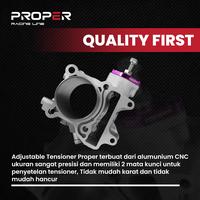 Gambar ADJUSTABLE TENSIONER HONDA KARISMA KIRANA SUPRA X PROPER RACING LINE dari Proper Racing Line Kota Administrasi Jakarta Utara 2 Tokopedia