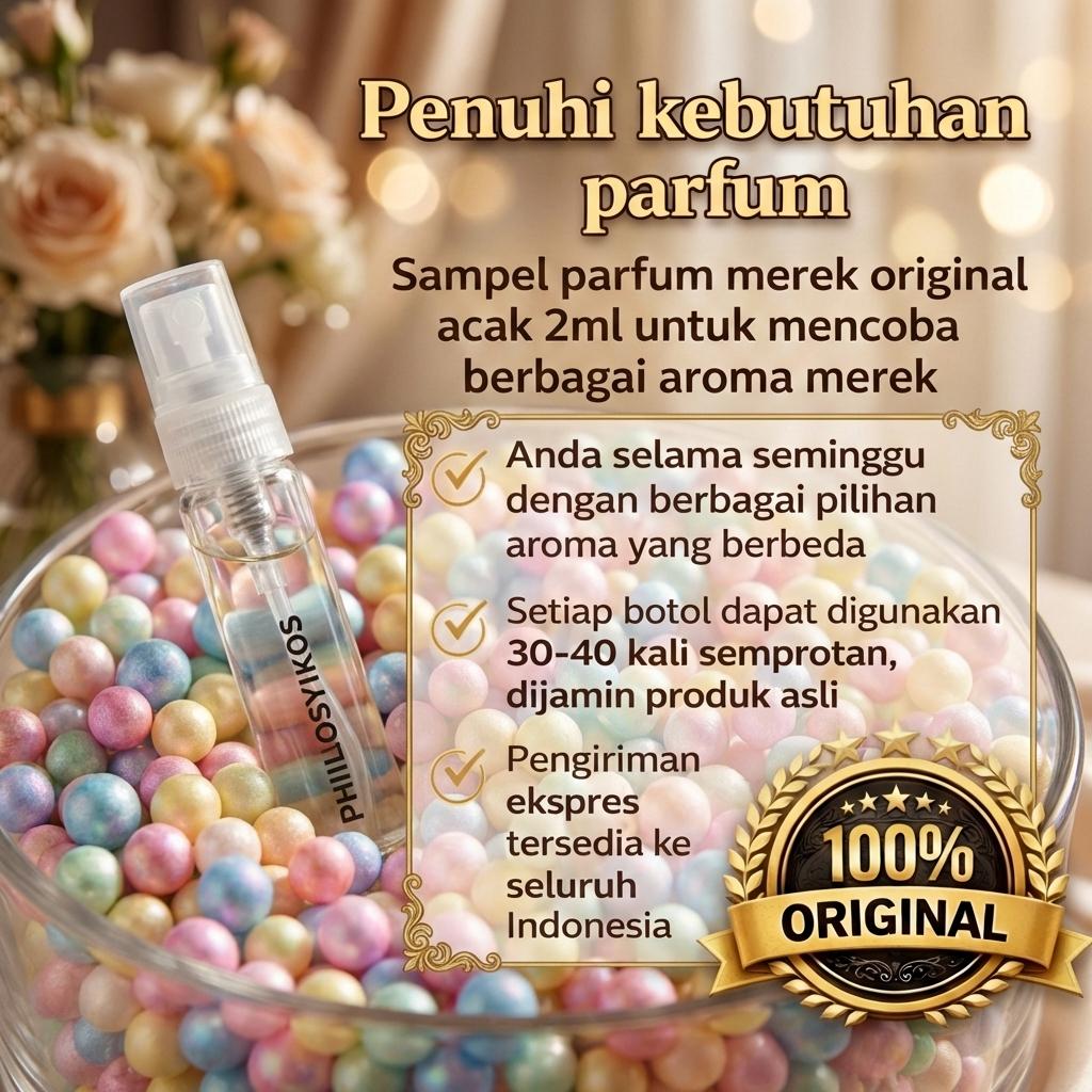 Coba Parfum 2ML: Setiap Semprotannya Membawa Random Brand dan Random Fragrance Type yang Segar dan Menyegarkan