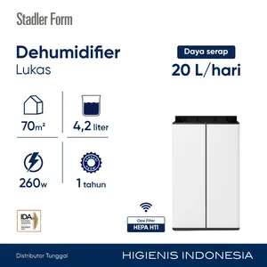Stadler Form Lukas - Smart Wifi Air Dehumidifier Serap Kelembapan 20L/hari Jangkauan 70 m2