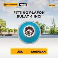 Gambar Kingsun Fitting Plafon Bulat 4 Inci Warna Warni E27 ISO SNI Max 6A 250V Diameter 11cm Oranye Biru Hijau Putih Genshop88 Lampu Plafon Berkualitas Tinggi - Biru Muda dari GEN@SHOP88 Kota Surabaya 3 Tokopedia