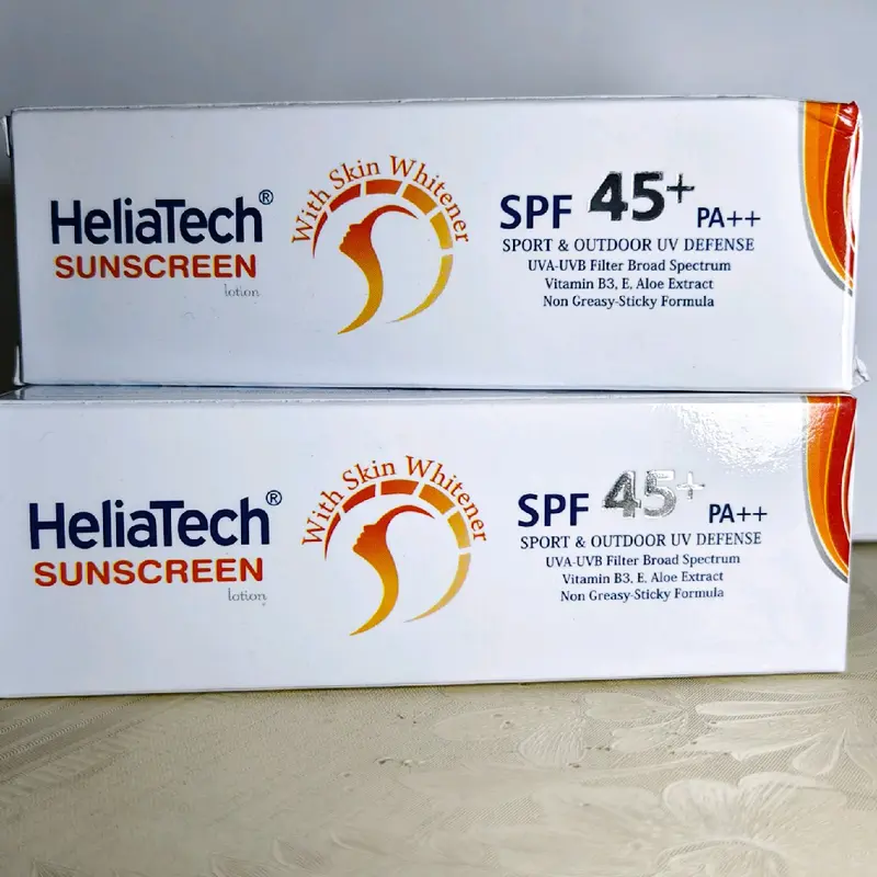 Heliatech lotion 30g. Sunscreen SPF 45+ Untuk Perlindungan Kulit dari Sinar Matahari - Facial, Wajah 3