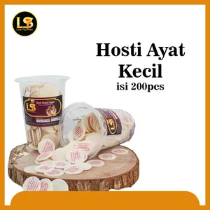 Hosti Ayat Kecil (isi 200pcs) diameter 3cm