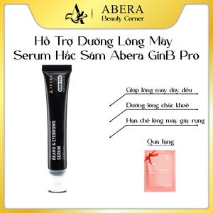 Dưỡng Lông Mày - Serum Hắc Sâm Abera GinB Pro | Dưỡng Lông Mày, Chân Lông Chắc Khỏe, Hạn Chế Gãy Rụng 20ml