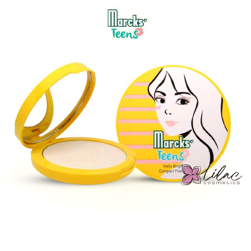 Marcsk MARCKS Teens Compact Powder 12 g Kosmetik Wajah - Shop | Tokopedia