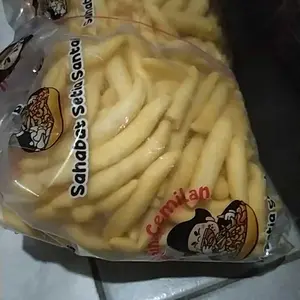 (FLASH SALE) 200gram Telor Gabus Keju Gurih Renyah Snack Cemilan Captain Cemilan