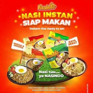 nasindo nasi instan praktis UMAMI Food  Rice Makanan