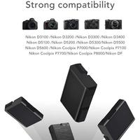 Gambar Avangarde Battery Nikon EN-EL14 / ENEL14 + Dual Charger & Dual USB dari DOSS Camera & Gadget Kota Administrasi Jakarta Pusat 5 Tokopedia