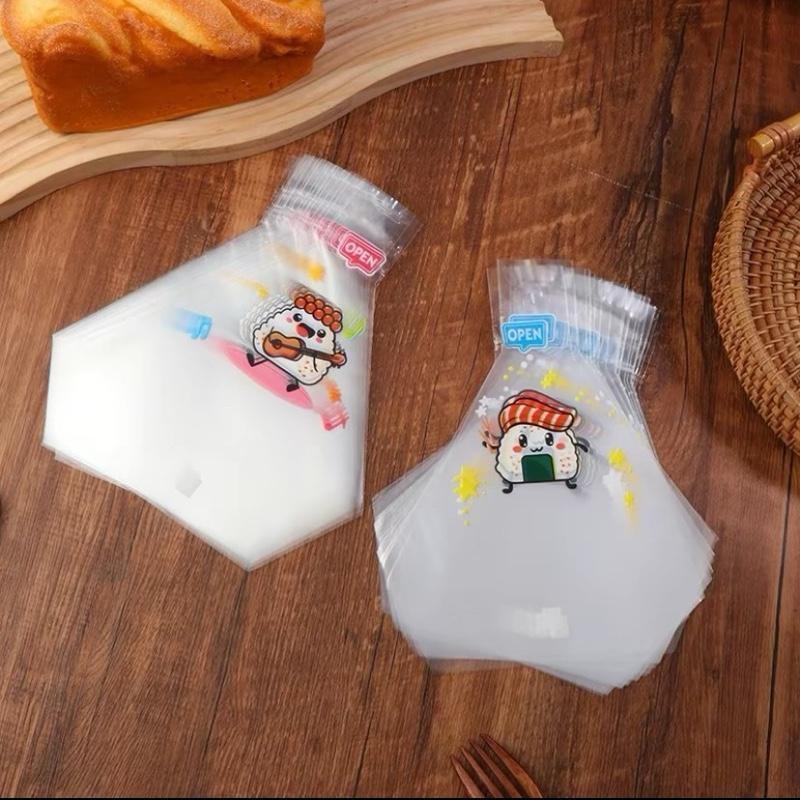  {97-100} Túi Đựng Cơm Nắm Dễ Thương <Size 16x19>. Hàng sẵn tại Kho Việt Nam . Đi đơn luôn trong ngày   Túi Hình Ngẫu Nhiên  