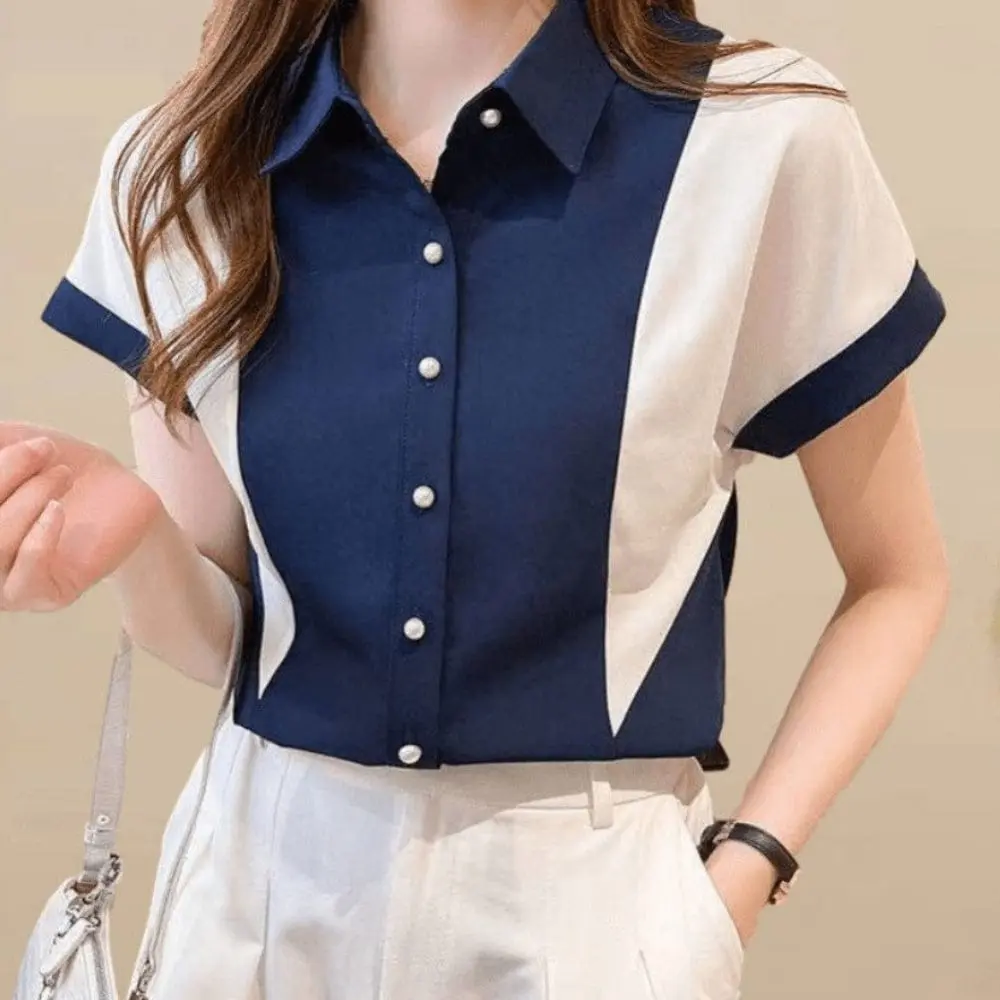 CALISSA FASHION BISA COD KEMEJA/ATASAN WANITA STYLE KOREA MODEL SHIZUKA