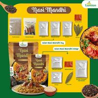 Gambar Beras basmati dan Bumbu Nasi Mandhi Instan siap masak nasi arab 350g instan komplit instant murah - Nasi Kebuli 350gr dari Lumion Food Kota Administrasi Jakarta Pusat 5 Tokopedia