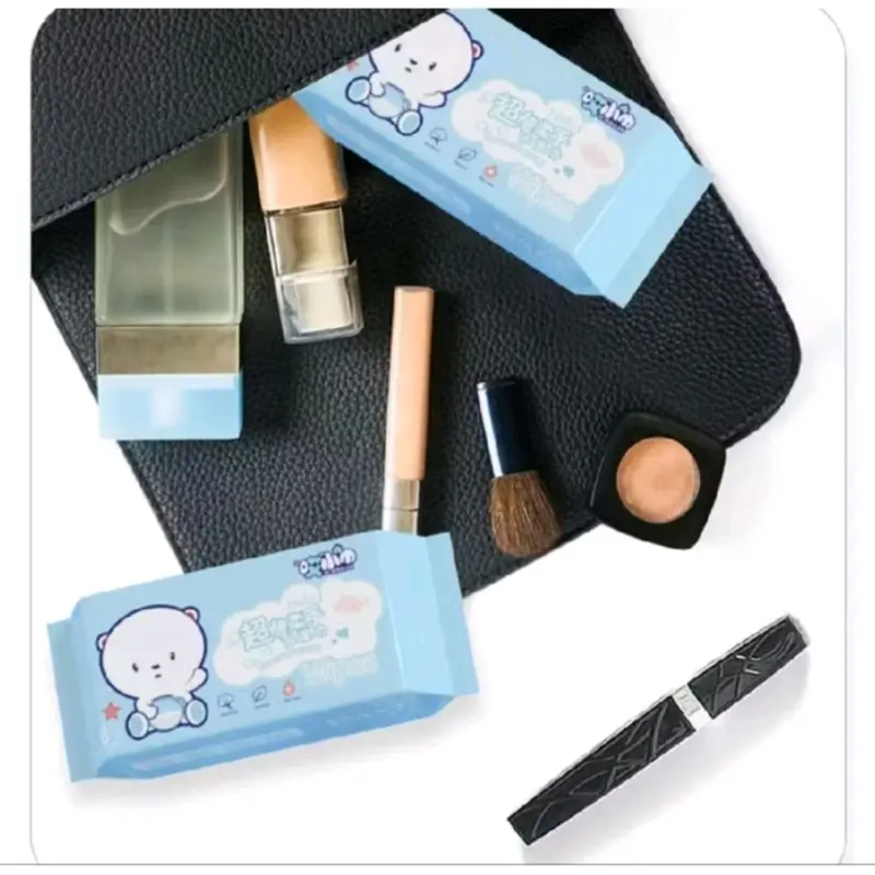 Ecer Tisu Basah Mini Travel Daily Motif Lucu Tissue Karakter Wipes baby No Perfume Bayi 2
