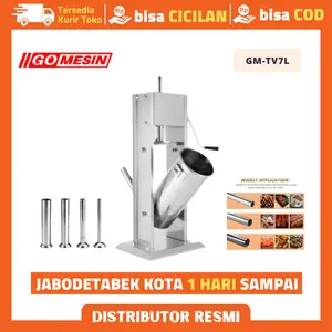 Alat Cetak Sosis Manual Vertikal Gomesin Gm-Tv7l Sausage Stuffer Meat