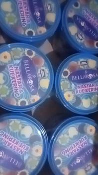 Product Review of (DAPAT 1DUS ISI 6TOPLES MIX) Bellarosa Nastar & Kue Kering cookies -Bellarosa nastar&kue kacang-Bellarosa Waffle Time( 1 Dus isi 6 Pcs ) Camilan Food Snacks Butter Biskuit Kukis from t**s 1