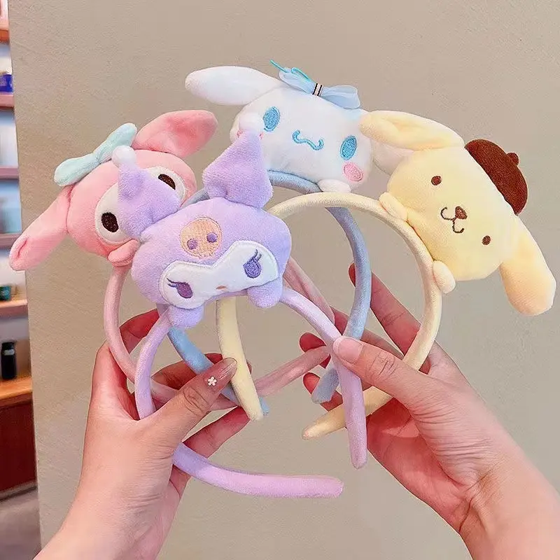 Bando Sanrio Karakter Boneka Kartun Jepang Lucu Bondu Anak Headband Wanita Bandana Korea Aksesoris Rambut HZD Collection BDO15