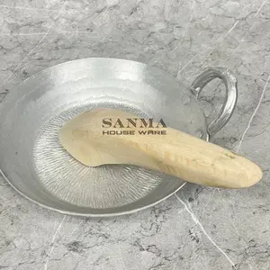 Sanma Cobek Kuping Alumunium Uk 19 Cm Tebal Anti Lengket Tahan Panas Aloy 100% Produk Asli BISA COD