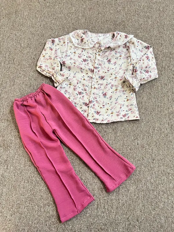 One set anak sakila cutbray 1-9thn/baju anak cewek/baju anak perempuan/setelan anak sakila 4