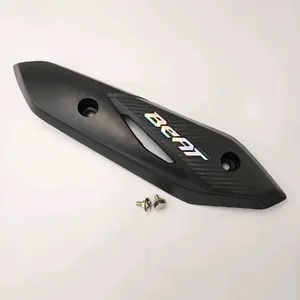 Cover Knalpot Honda Beat ESP 2015-2017 - Tameng Knalpot - Tutup Knalpot Honda Beat ESP - Pelindung Knalpot