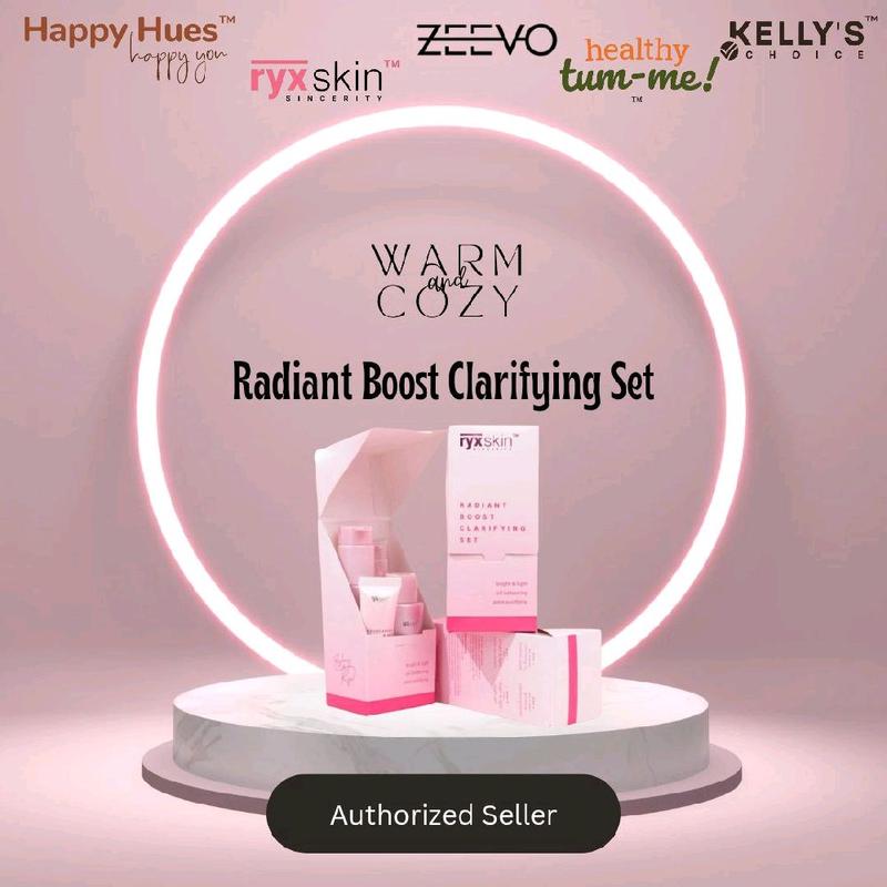 RYX RADIANT BOOST CLARIFYING SET - TikTok Shop Philippines