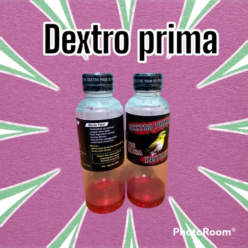 ￼DEXTRO PRIMA DOPING BURUNG PLECI  INSTINCT MINUMAN MULTIVITAMIN PLECI DOSIS TINGGI 87