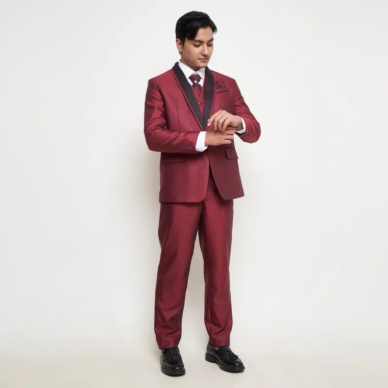 Jas Stelan Tuxedo jas Nikah Jas Semi Wool Formal Non Formal Jas Nikahan Jas kantor Jas Wedding 2