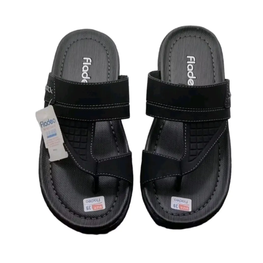 sandal fladeo japit jempol full jahit Sendal Pria