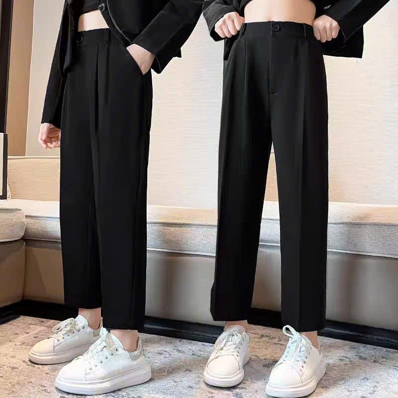 Quần Âu Tây Cho Bé Trai Cạp Trước Giả Cúc Đằng Sau Cạp Chun ( đủ sz từ 20-45kg)