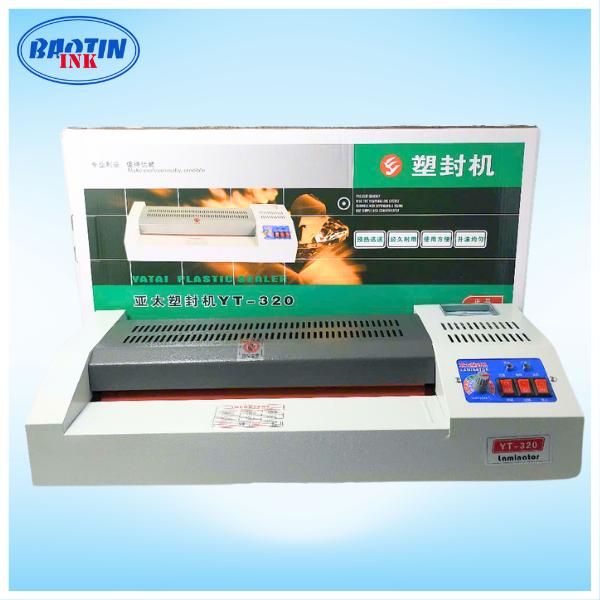 MÁY ÉP PLASTIC YT - 320 RULO LỚN 25- KHỔ A3