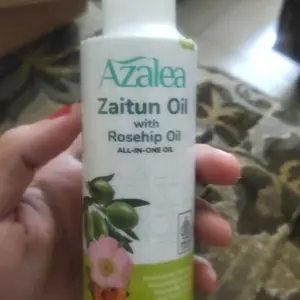 Azalea Zaitun Oil with Rosehip Oil 135ml – All-In-One Oil untuk Wajah & Tubuh, Melembapkan, Menutrisi, Haluskan Bekas Luka