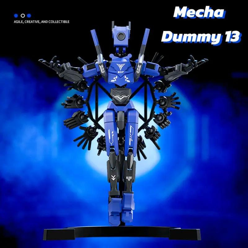 [Siap Kirim] Mecha Magnetic Dummy 13 Action Figure High Quality | Mainan Lucky 13 | Titan 13 1