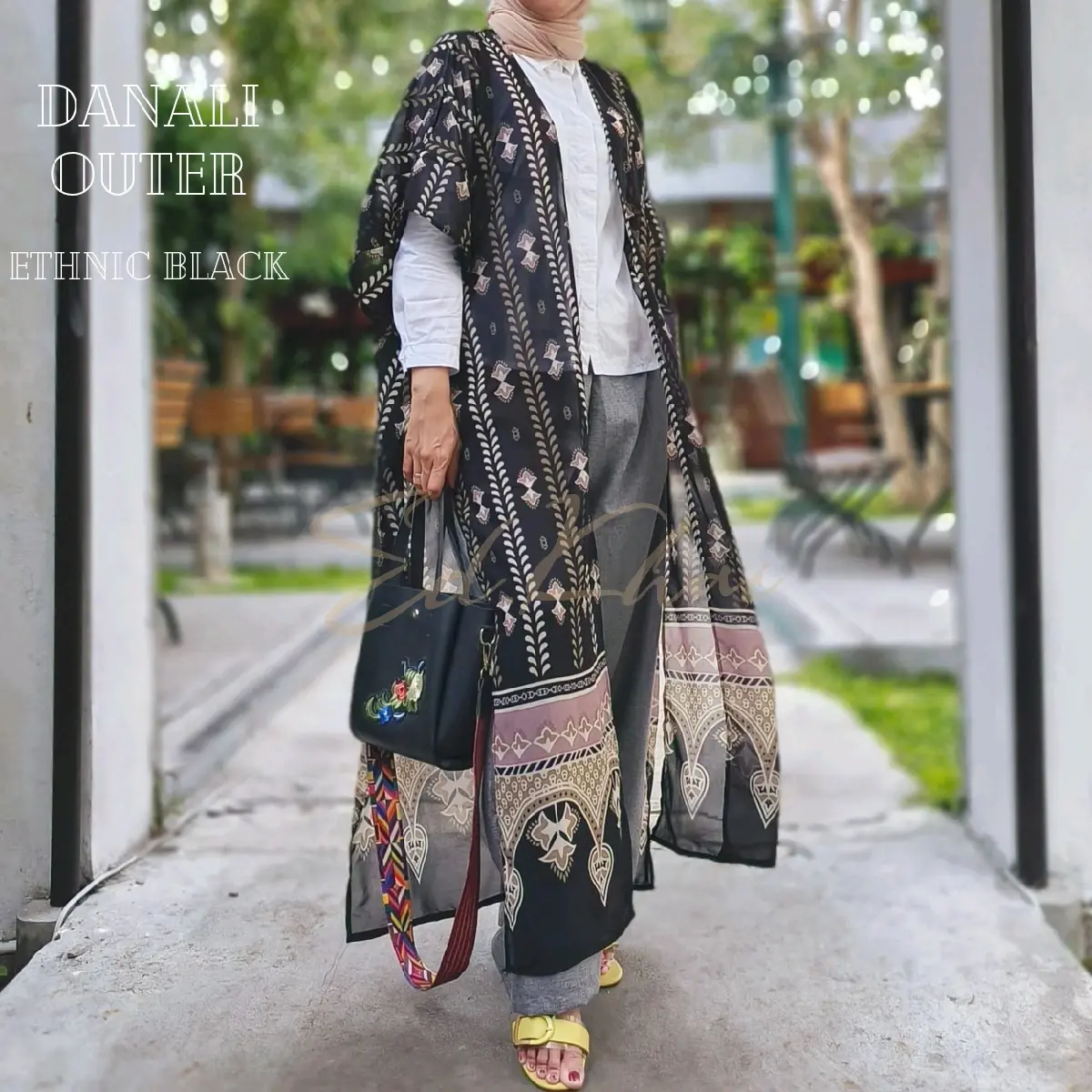 Cardie jumbo Danali Long Outer Dress Kondangan