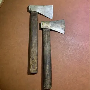 Kapak gagang kayu / bahan baja / kuat