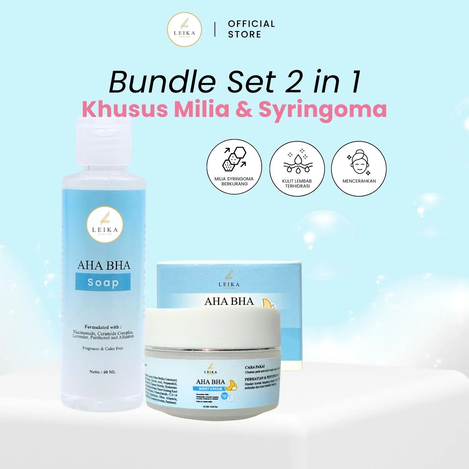 2in1 Night AHA & Soap AHA