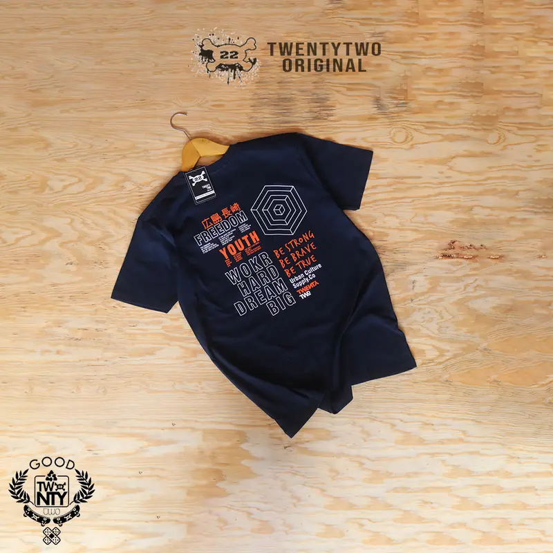 Kaos distro / kaos pria dewasa & wanita / TWENTY TWO / kaos pria distro / kaos lengan pendek pria / baju kaos pria 4