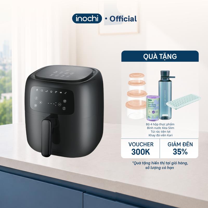 Inochi Nồi chiên không dầu 7L Akiba - Công suất mạnh mẽ, dung tích lớn cho mọi bữa ăn