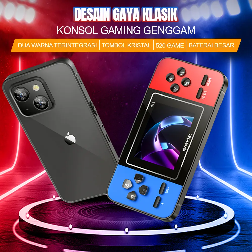Konsol game terbaru 520 permainan klasik 